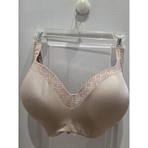 Playtex Secrets Underwire Smoothing Balconette T-Shirt Bra 42 DDD Nude